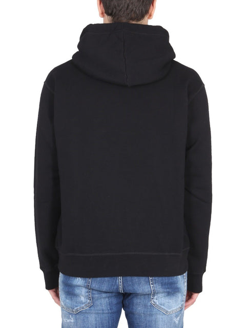 SWEATSHIRT WITH LOGO PRINT