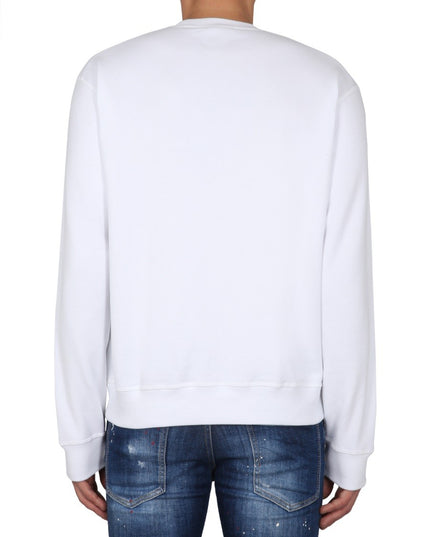 SWEATSHIRT WITH LOGO PRINT