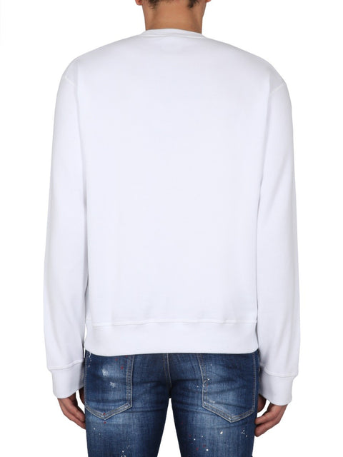 SWEATSHIRT WITH LOGO PRINT