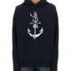 SWEATSHIRT WITH NAVY PRINT