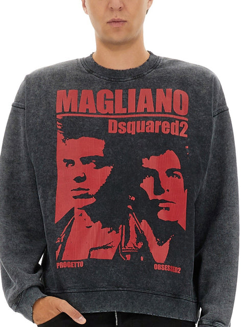 SWEATSHIRT WITH PRINT