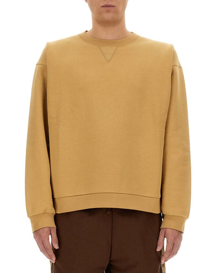 SWEATSHIRT WITH WEB RIBBON