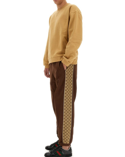 SWEATSHIRT WITH WEB RIBBON
