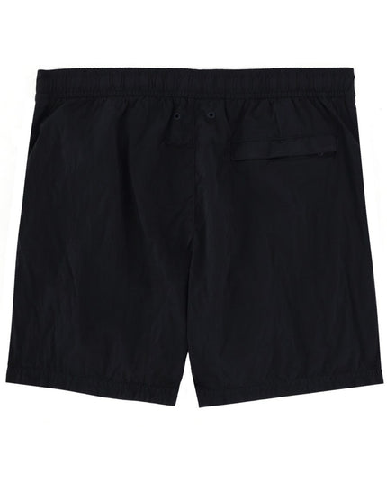 SWIMSUIT WITH LOGO PATCH