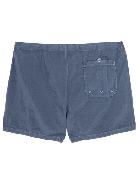 SWIMSUIT WITH LOGO PATCH
