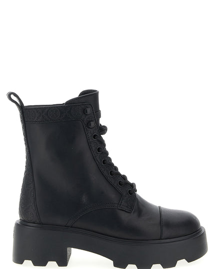 Tory Burch | T Monogram Lug Ankle Boot 65mm | Black | Damen