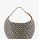 T Monogram Balloon jacquard fabric shoulder bag
