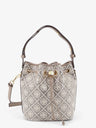 T Monogram coated canvas bucket bag