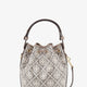 T Monogram coated canvas bucket bag