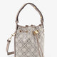T Monogram coated canvas bucket bag