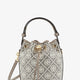 T Monogram coated canvas bucket bag