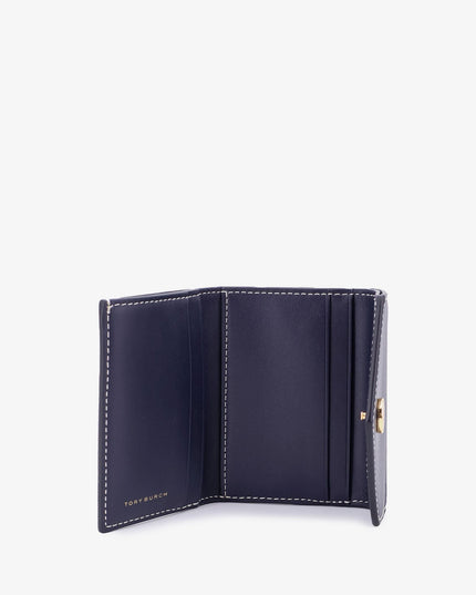 T Monogram Envelope leather and T monogram fabric wallet