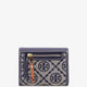 T Monogram Envelope leather and T monogram fabric wallet