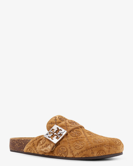 T Monogram Mellow jacquard suede Mule
