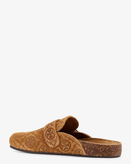 T Monogram Mellow jacquard suede Mule