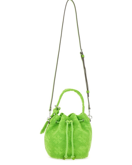 "T MONOGRAM" MINI BUCKET BAG