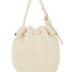 "T MONOGRAM" MINI BUCKET BAG