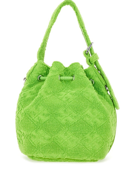 "T MONOGRAM" MINI BUCKET BAG