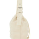 "T MONOGRAM" MINI BUCKET BAG