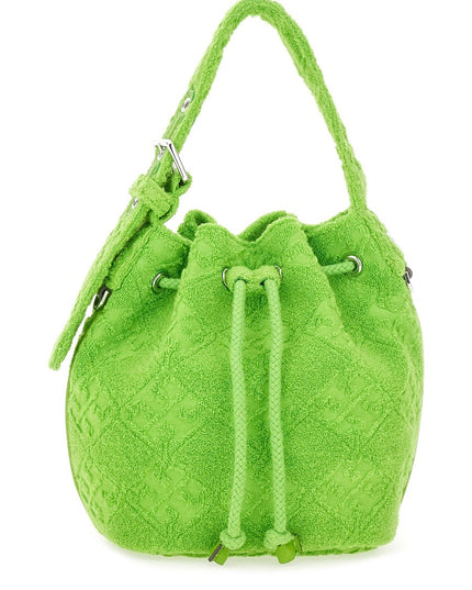 "T MONOGRAM" MINI BUCKET BAG
