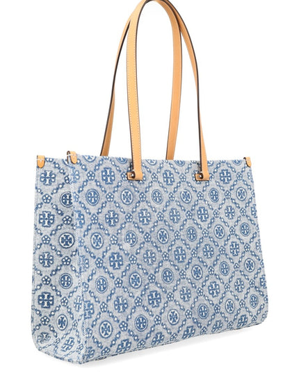 "T MONOGRAM" SHOPPER BAG