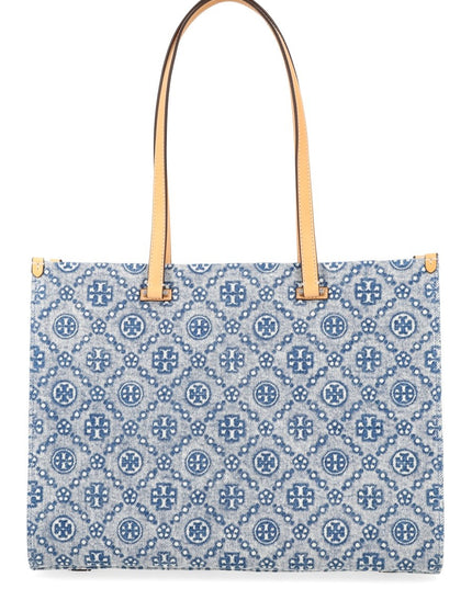 "T MONOGRAM" SHOPPER BAG