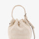 T Monogram Terry Mini canvas bucket bag