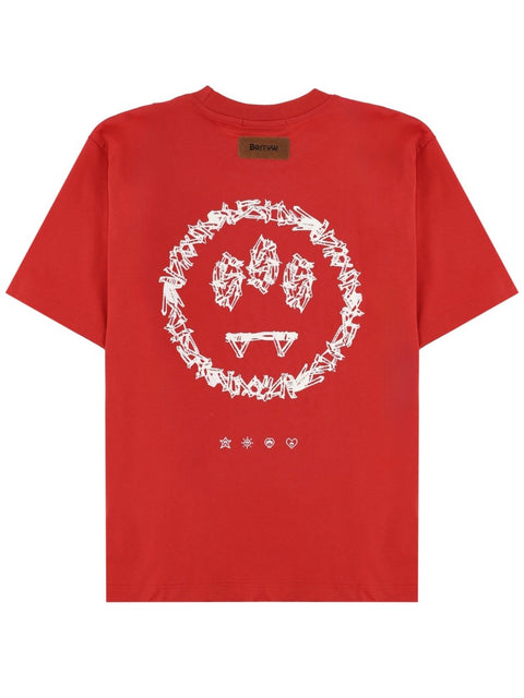 T-SHIRT CON LOGO E STAMPA