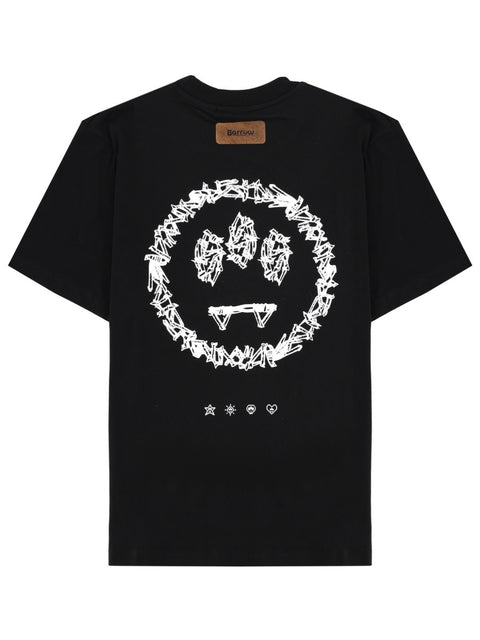 T-SHIRT CON LOGO E STAMPA