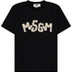 T-SHIRT CON LOGO RICAMATO IN PIZZO
