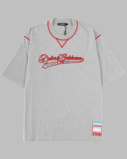 T-SHIRT CON LOGO RICAMATO