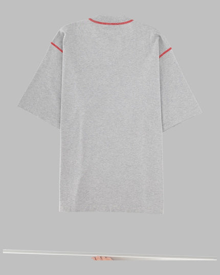 T-SHIRT CON LOGO RICAMATO