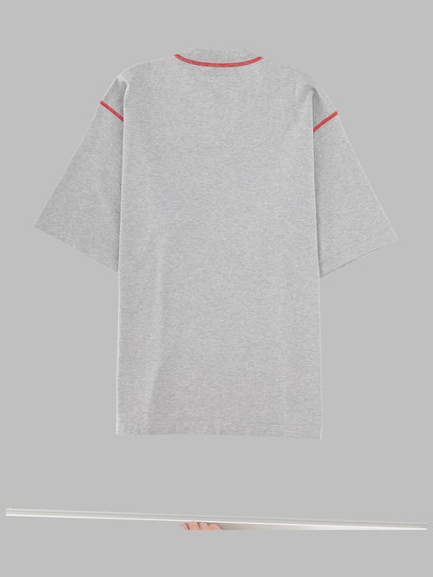 T-SHIRT CON LOGO RICAMATO