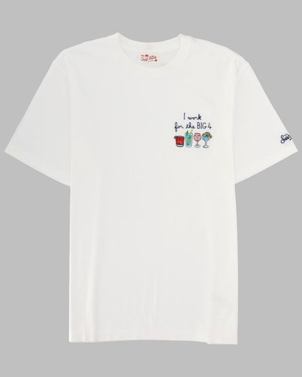 T-SHIRT CON RICAMO