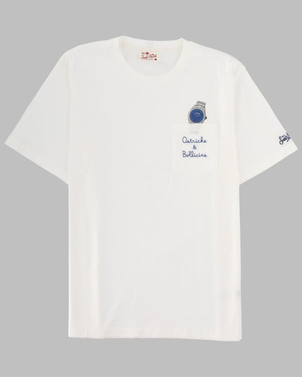 T-SHIRT CON RICAMO
