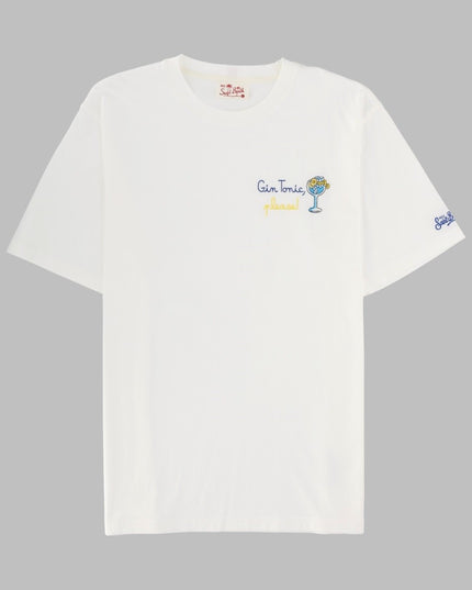 T-SHIRT CON RICAMO