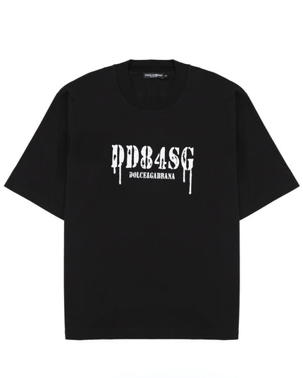 T-SHIRT CON STAMPA E LOGO