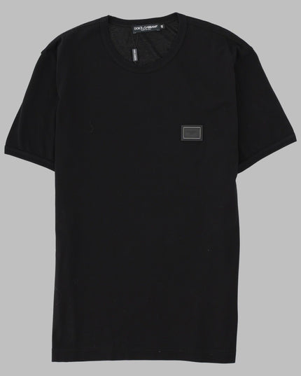 T-SHIRT IN COTONE CON PLACCA