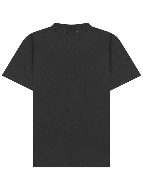 T-SHIRT IN JERSEY DISTRESSED CON LOGO