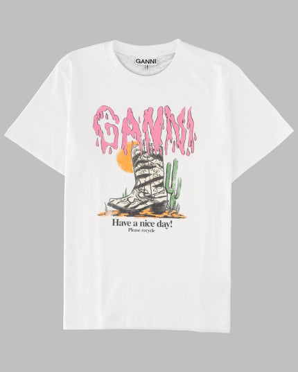 T-SHIRT "WESTERN ZEBRA BOOT"