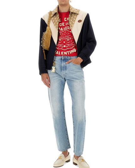 T-SHIRT WITH "CHAT DE LA MAISON" PRINT