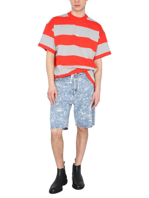 T-SHIRT WITH EMBROIDERED LOGO