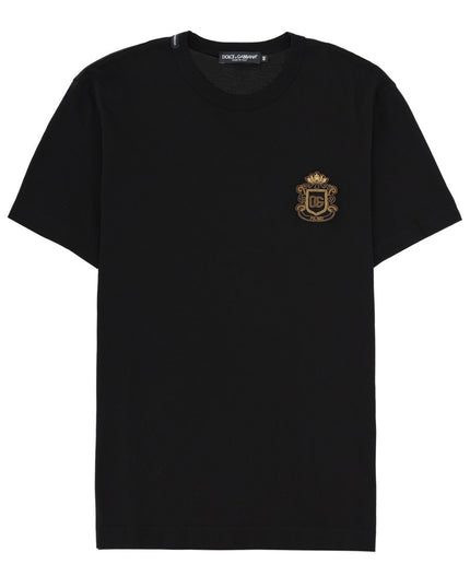 T-SHIRT WITH HERALDIC LOGO