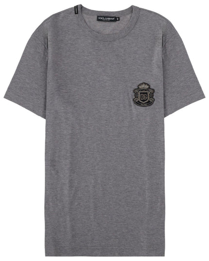 T-SHIRT WITH HERALDIC LOGO