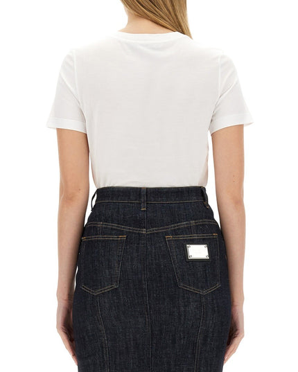 T-SHIRT WITH LOGO PATCH