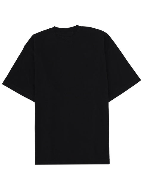 T-SHIRT WITH LOGO PATCH