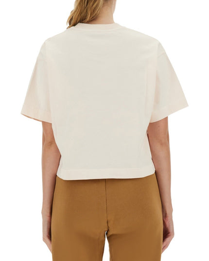 T-SHIRT WITH MATCHING LOGO