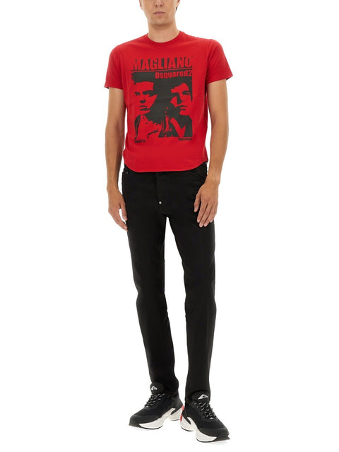 T-SHIRT WITH PRINT