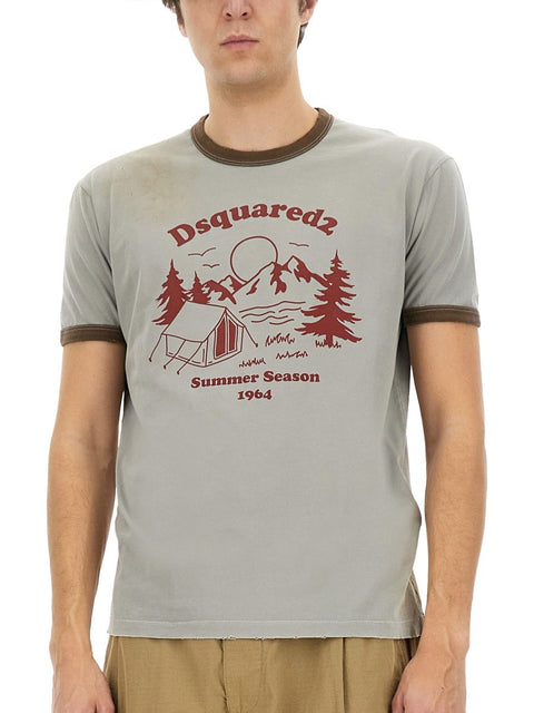 T-SHIRT WITH PRINT