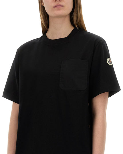 T-SHIRT WITH SIDE BUTTONS